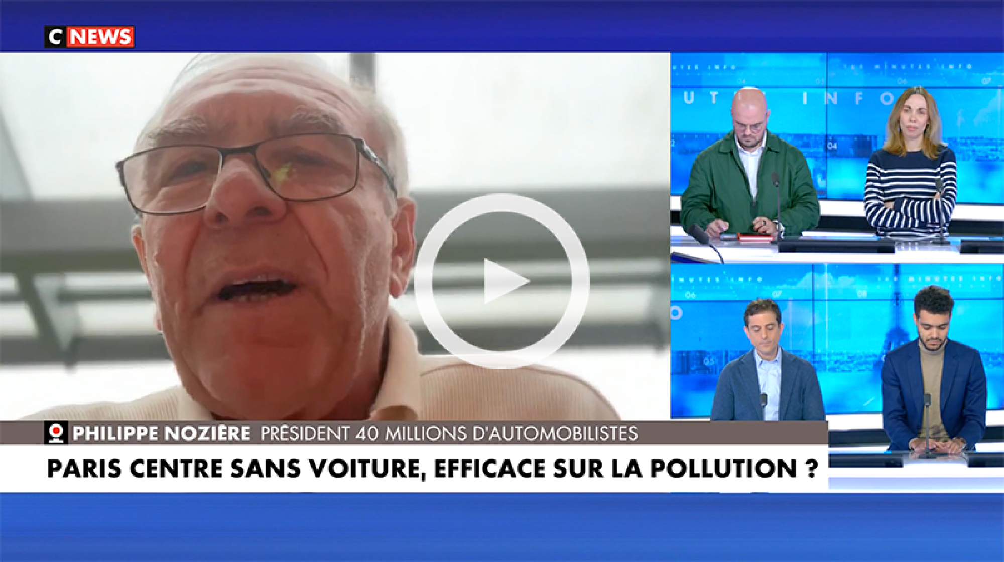 ZTL à Paris : "On voit que la Mairie persiste dans sa politique anti-automobilistes".